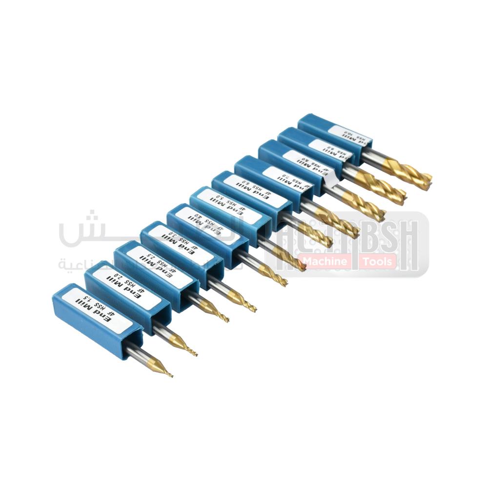 END MILL TITANIUM 1.5-10MM