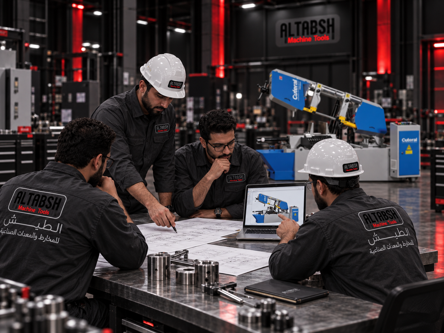 Industrial machinery consulting and workshop design support